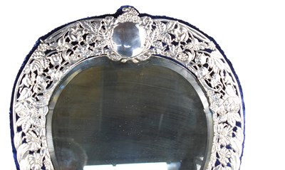 Lot 410 - A fine Victorian heart shaped dressing table...