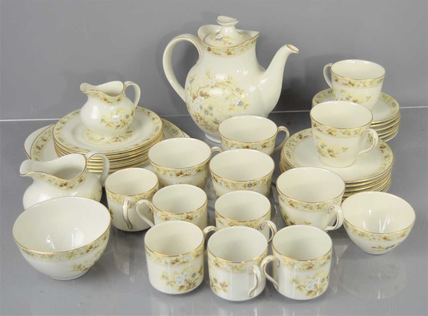 Lot 211 - A Royal Doulton tea set in the Mandalay...