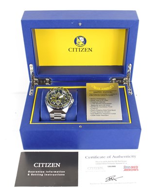 Lot 287 - A Citizen Eco Drive Blue Angels Ltd Edition...