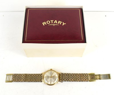 Lot 270 - A Gentleman's 9ct gold Rotary manual wind...