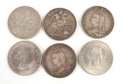 Lot 309 - A group of various crowns, comprising three...