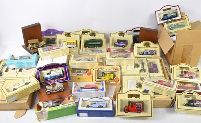 Lot 435 - A large collection of diecast cars, many in...