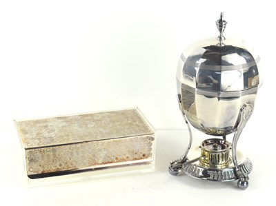 Lot 378 - A WMF Mid-Century silver plate and perspex box...