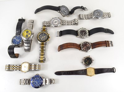 Lot 291 - A group of wristwatches to include examples by...