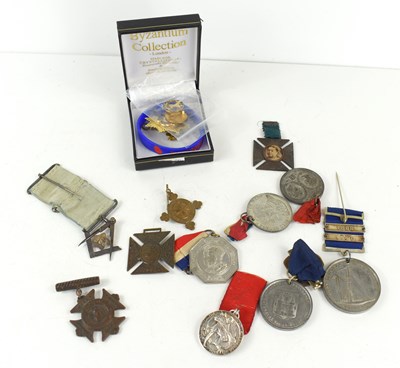 Lot 234 - A group of medal and medallions to include...