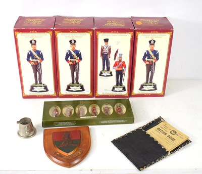 Lot 10 - A group of military related items to include a...