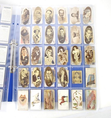 Lot 238 - Two albums of cigarette cards to include...