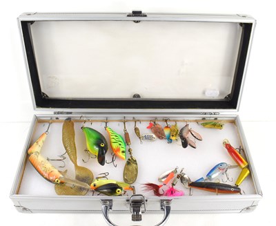 Lot 335 - A group of fishing lures, some vintage, to...