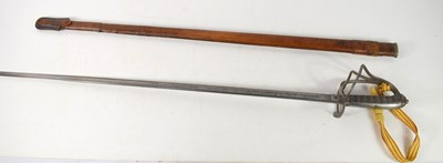 Lot 82 - A British artillery officers sword and...