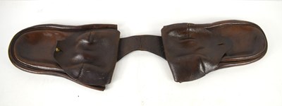 Lot 80 - A pair of Victorian Boer War saddle pouches,...