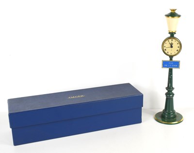 Lot 178 - A Jaeger LeCoultre novelty clock in the form...