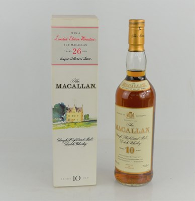 Lot 376 - A bottle of Macallan 10 year old Single...