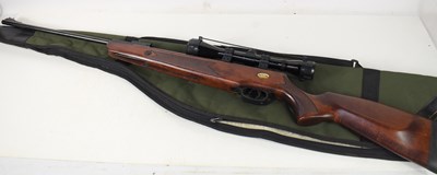 Lot 32 - A Norica Marvic Gold .177 air rifle and carry...