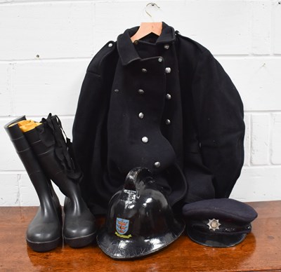 Lot 206 - Fire Service uniform to include a vintage...