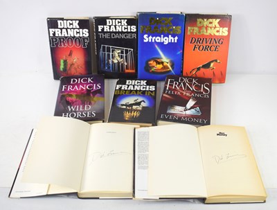 Lot 353 - Two Dick Francis signed first editions...