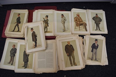 Lot 370 - A large group of late 19th century Vanity Fair...