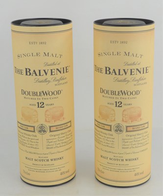 Lot 339 - Two bottles of Balvenie DoubleWood single malt...