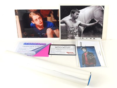 Lot 220 - Two Daniel Radcliffe signed photographs, both...