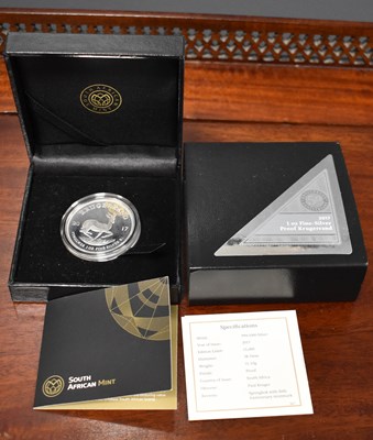 Lot 45 - A South Africa Mint 2017 1oz Fine Silver Proof...