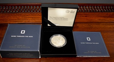 Lot 44 - A Royal Mint 2017 UK £5 Silver Proof Coin, The...