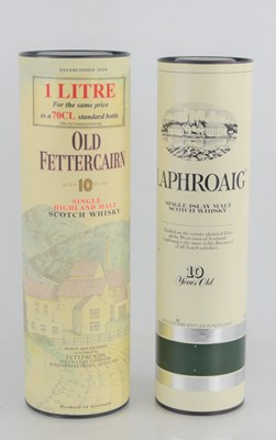 Lot 364 - Two bottles of single malt Scotch whiskey, Old...