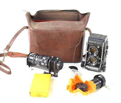 Lot 381 - A Mamiya C330 Professional F TLR Camera,...