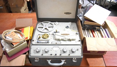 Lot 450 - A vintage Ferrograph series 5 reel to reel...