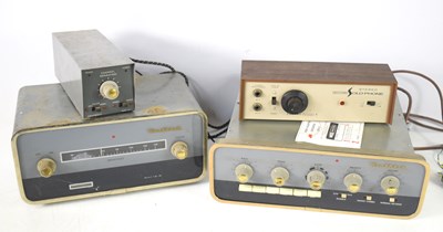 Lot 449 - A vintage Heathkit tuner and amplifier...