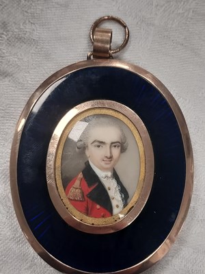 Lot 5 - An early 19th century portrait miniature of an...