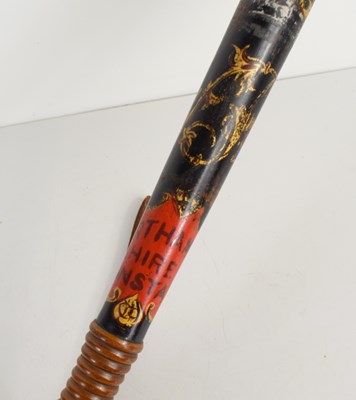 Lot 69 - A Victorian truncheon, painted with a Crown...