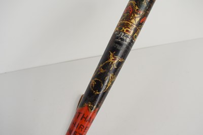Lot 69 - A Victorian truncheon, painted with a Crown...