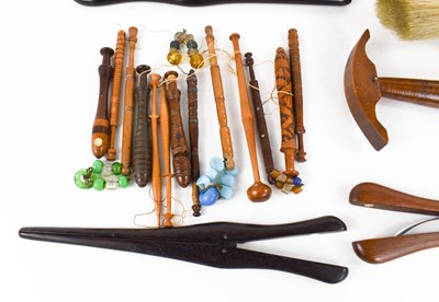 Lot 3 - A selection of 19th century treen, to include...