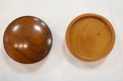 Lot 18 - Two 19th century treen pill shapers, a pill...