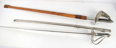 Lot 289 - A 19th century Artillery officers sword, named...