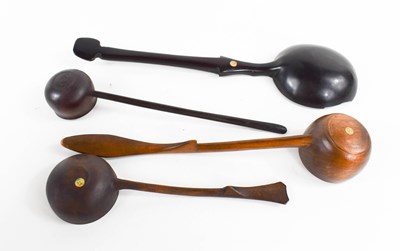 Lot 27 - A group of 19th century treen to include a...