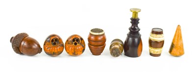 Lot 41 - A selection of 19th century treen, to include...