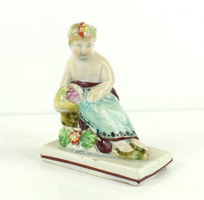 Lot 133 - An early 19th century Staffordshire Pearlware...