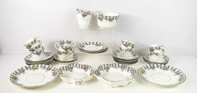 Lot 125 - An Art Deco Duchess China part tea set in the...