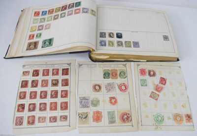 Lot 205 - A stamp collection including a number of 19th...