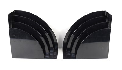 Lot 233 - A pair of Mid-Century Crayonne Habitat black...