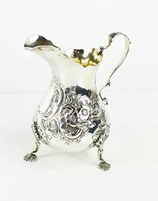 Lot 400 - A silver jug by Robert Harper, London 1860,...