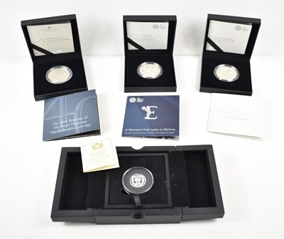 Lot 309 - A collection of Royal Mint and CPM silver...