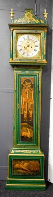 Lot 445 - A fine and rare 18th century longcase clock by...