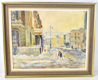 Lot 302 - A 20th century oil on canvas depicting a...