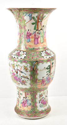 Lot 280 - A 19th century Chinese Famille Rose vase,...