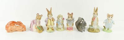 Lot 118 - A group of porcelain animal figurines to...