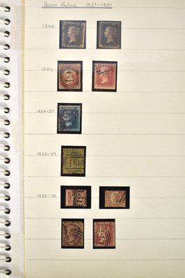 Lot 463 - A album of stamps from Queen Victoria to...