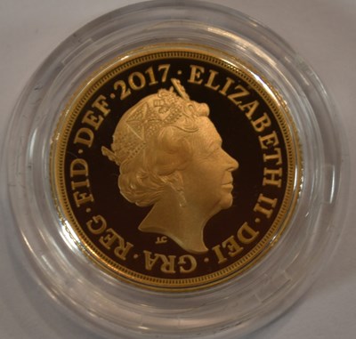 Lot 2 - An Elizabeth II Royal Mint 2017 gold proof...