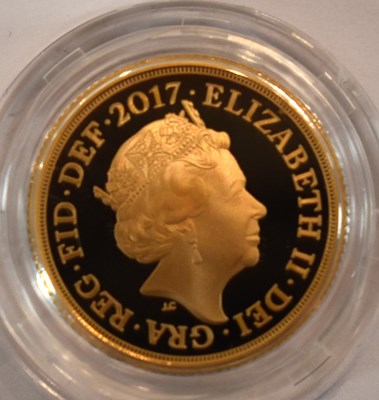 Lot 2 - An Elizabeth II Royal Mint 2017 gold proof...