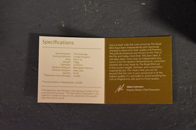Lot 2 - An Elizabeth II Royal Mint 2017 gold proof...
